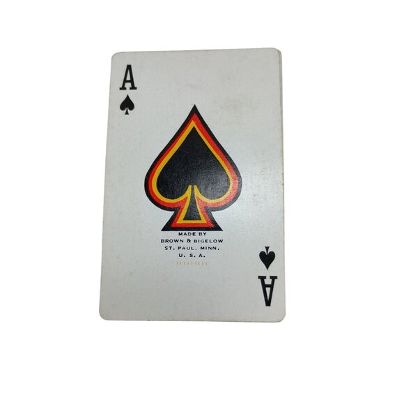 Brown & Bigelow Minnesota Mutual Life Deck Of Playing Cards Vintage - Picture 3 of 3
